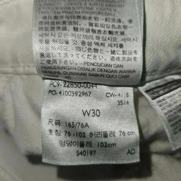 Levi's 721 Women's High Rise Skinny‎ Jean - W30 L30 White, zip fly distressed - Picture 3 of 8